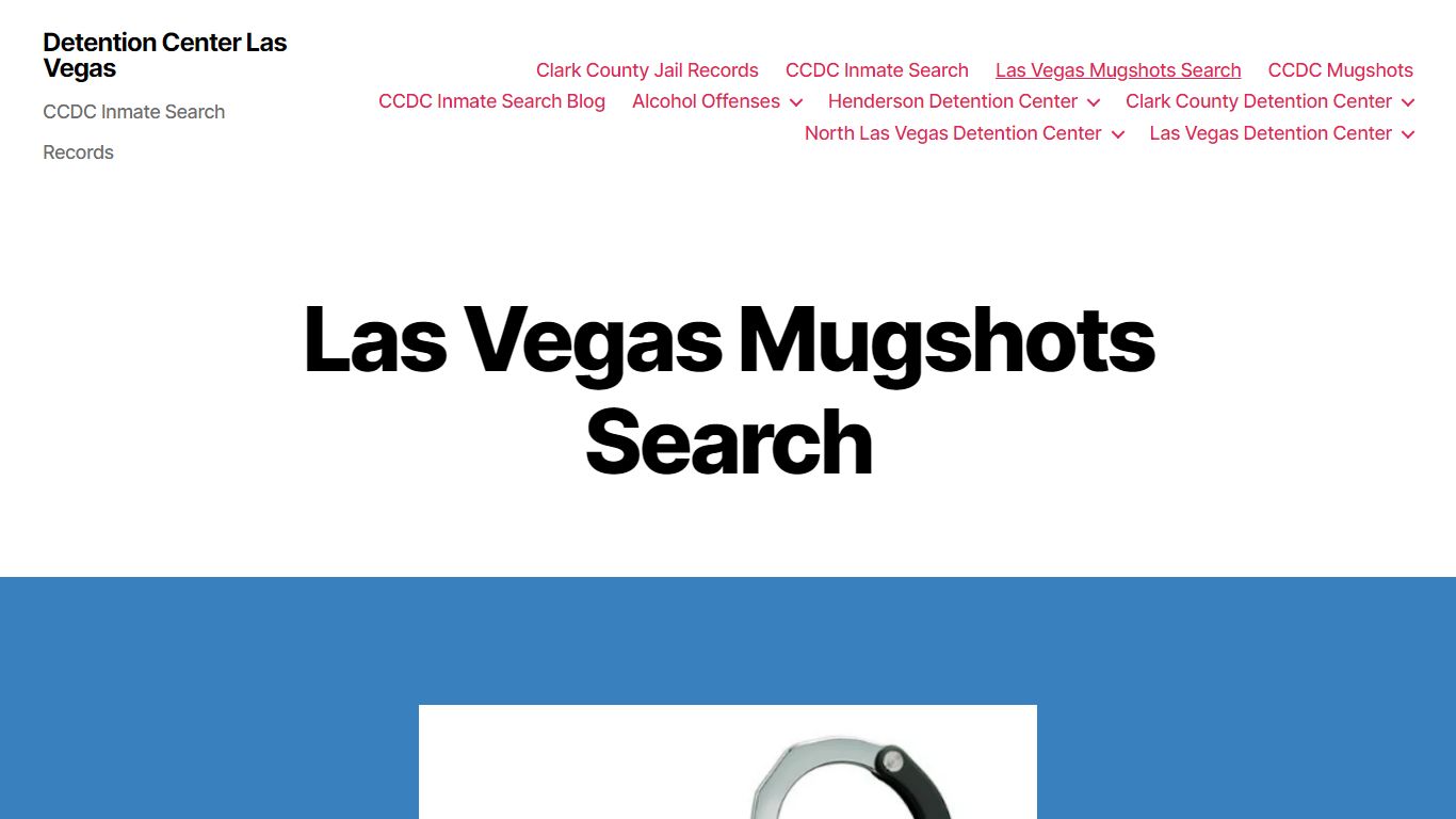 Las Vegas Mugshots Search - Detention Center Las Vegas